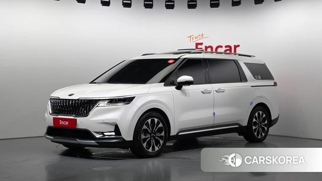 Kia Carnival 4th generation 2021 Белый из Кореи