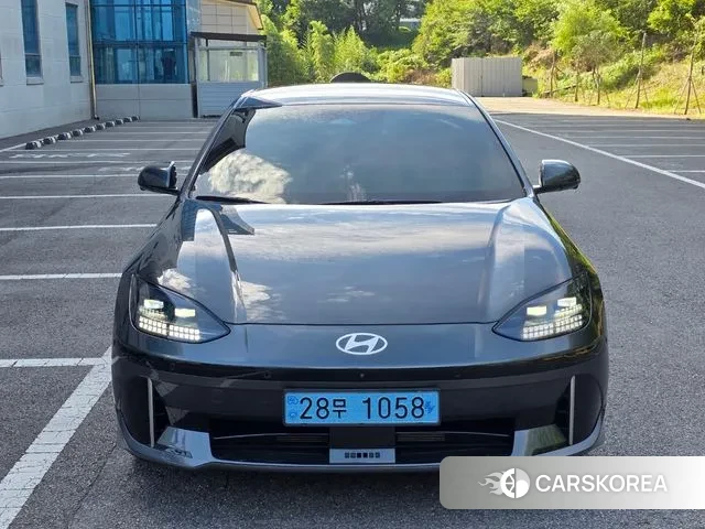 Hyundai Ionic 6 2023 Серый из Кореи