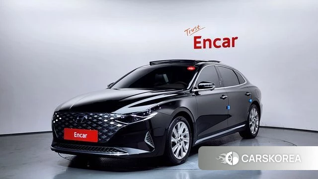 Hyundai The New Grandeur IG Hybrid 2021 Черный из Кореи