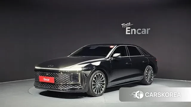 Hyundai Grandeur Hybrid (GN7) 2023 Черный из Кореи