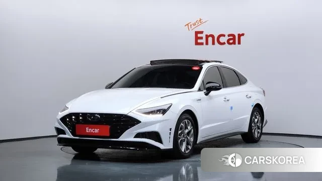 Hyundai Sonata (DN8) 2021 Белый из Кореи