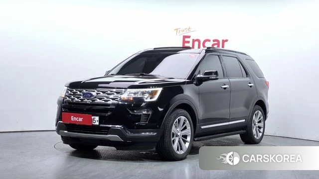 Ford Explorer 2019 Черный из Кореи