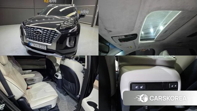 Hyundai Palisade 2021 Черный из Кореи
