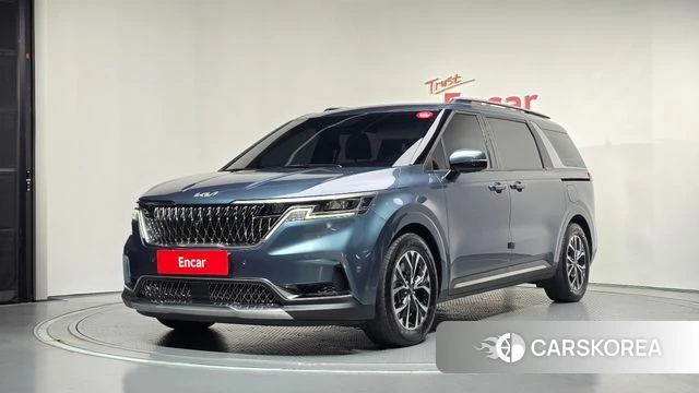 Kia Carnival 4th generation 2022 Синий из Кореи