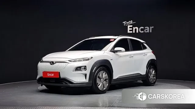 Hyundai Kona Electric 2020 Белый из Кореи