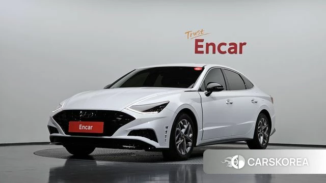 Hyundai Sonata (DN8) 2022 Белый из Кореи