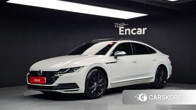 Volkswagen Arteon 2019 Белый из Кореи
