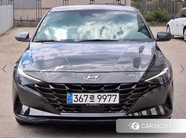 Hyundai Avante (CN7) 2021 Серый из Кореи