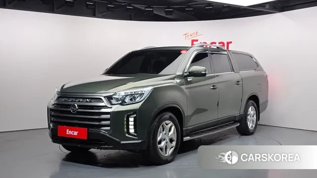 Ssangyong The New Rexton Sports Cannes 2022 Темно-зеленый из Кореи