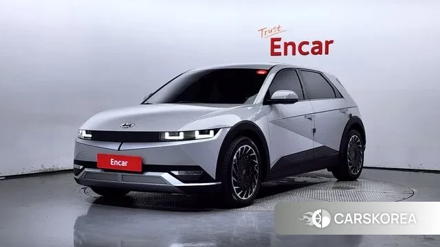 Hyundai Ionic 5 2022 Серебристо-серый из Кореи