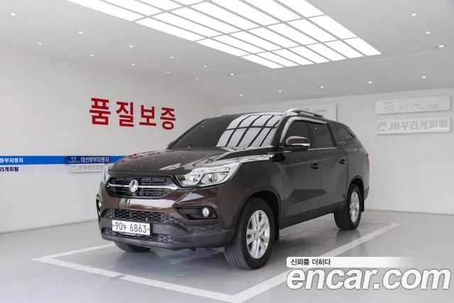 Ssangyong Rexton Sports 2018 Коричневый из Кореи