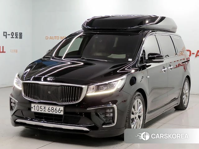 Kia The New Carnival 2019 Черный из Кореи