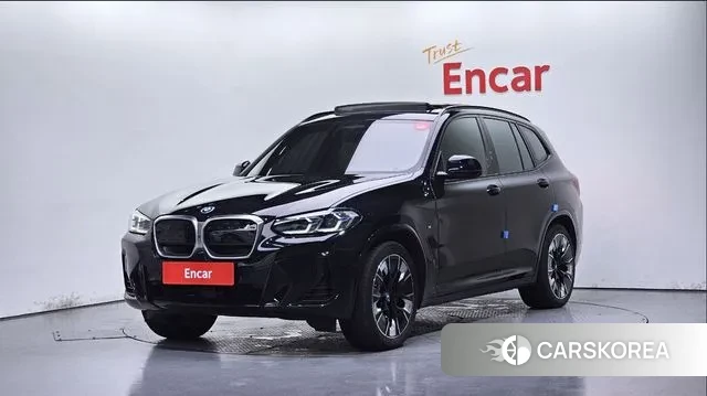 BMW iX3 2024 Черный из Кореи
