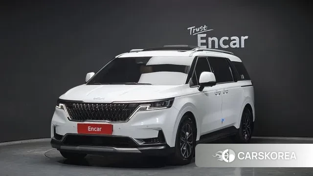 Kia Carnival 4th generation 2021 Белый из Кореи