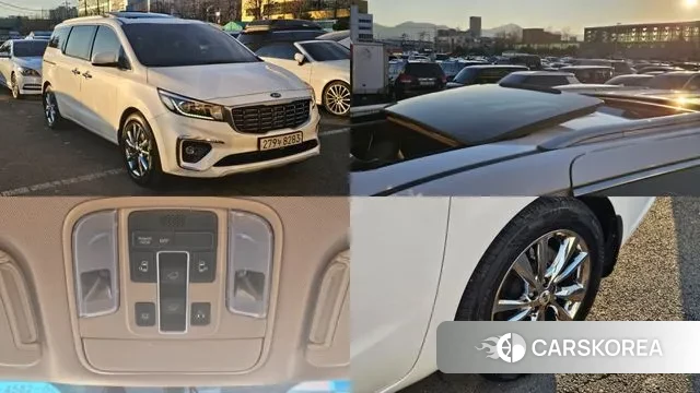 Kia The New Carnival 2018 Белый из Кореи