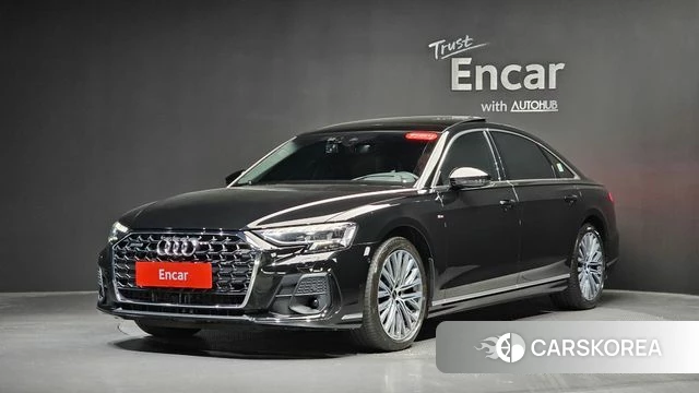 Audi A8 (D5) 2023 Черный из Кореи