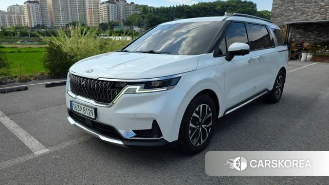 Kia Carnival 4th generation 2021 Белый из Кореи
