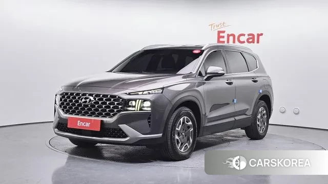 Hyundai The New Santa Fe 2022 Серый из Кореи