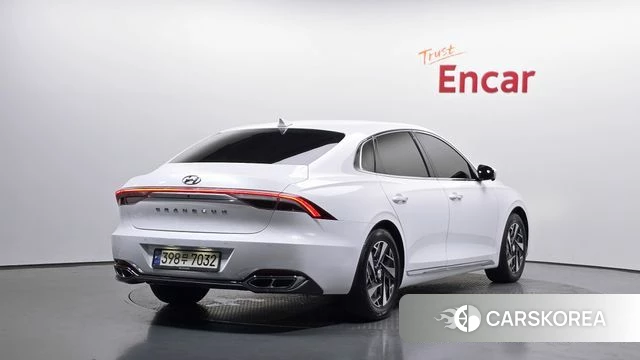 Hyundai The New Grandeur IG Hybrid 2020 Белый из Кореи