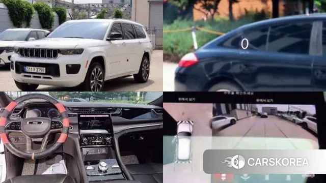 Jeep Grand Cherokee (WL) 2022 Белый из Кореи