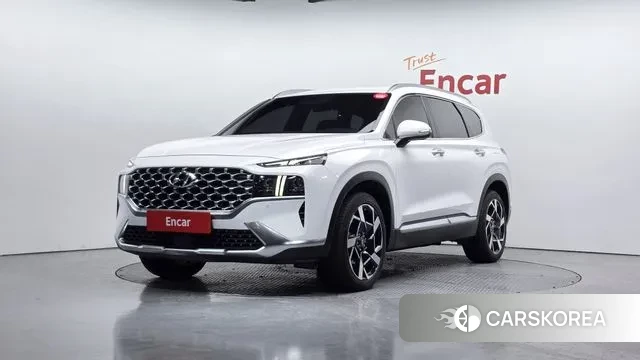 Hyundai The New Santa Fe 2021 Белый из Кореи