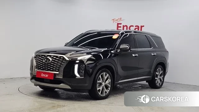 Hyundai Palisade 2021 Черный из Кореи