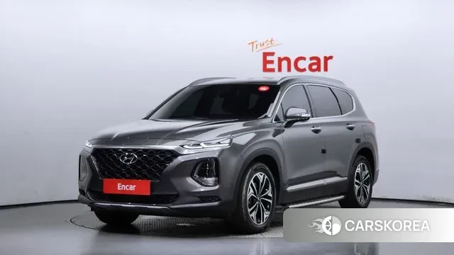 Hyundai Santa Fe TM 2019 Серый из Кореи