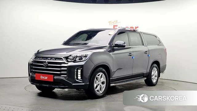 Ssangyong The New Rexton Sports Cannes 2022 Серебристо-серый из Кореи