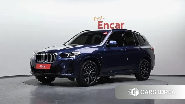 BMW X3 (G01) 2022 Синий из Кореи