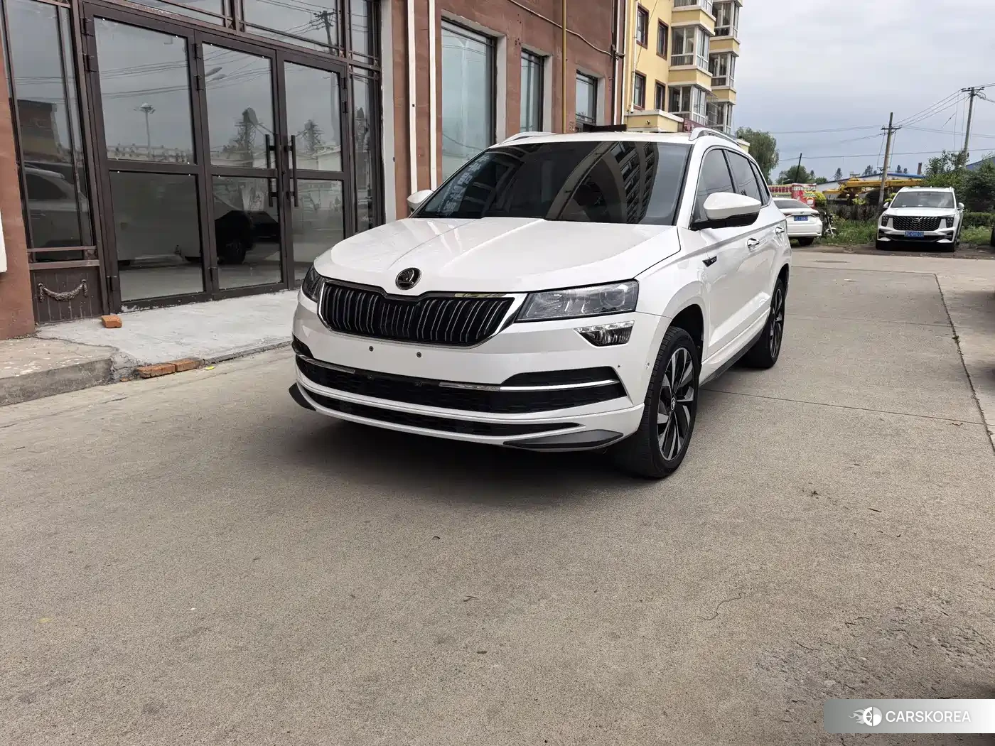Skoda Krok 2022 Белый из Китая