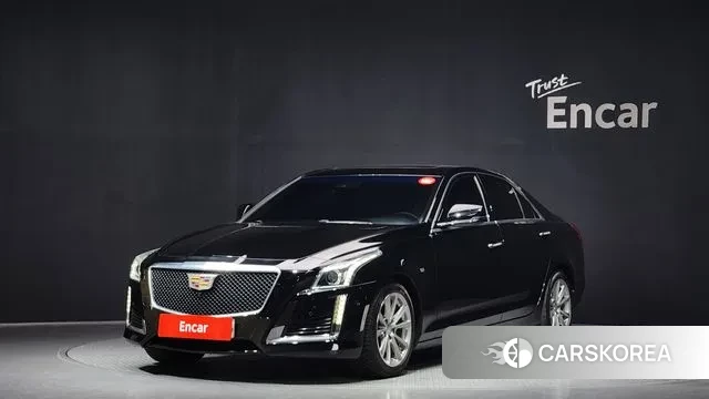 Cadillac CTS 3rd generation 2018 Черный из Кореи