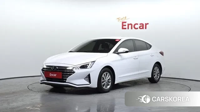 Hyundai The New Avante AD 2019 Белый из Кореи