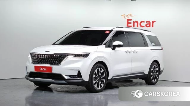 Kia Carnival 4th generation 2021 Белый из Кореи