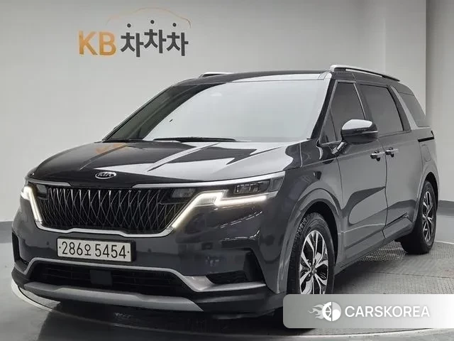Kia Carnival 4th generation 2021 Серый из Кореи