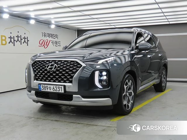 Hyundai Palisade 2021 Серый из Кореи