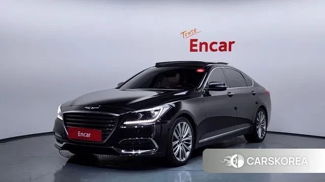 Genesis G80 2018 Черный из Кореи