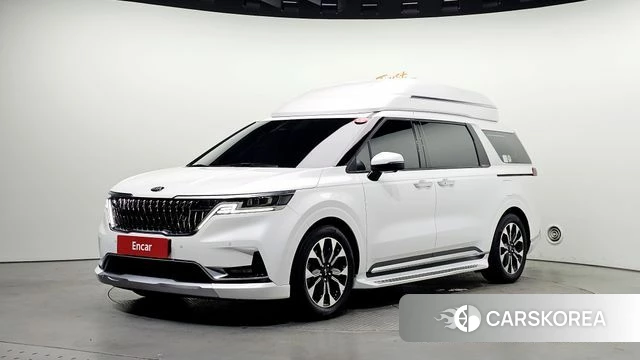 Kia Carnival 4th generation 2021 Белый из Кореи