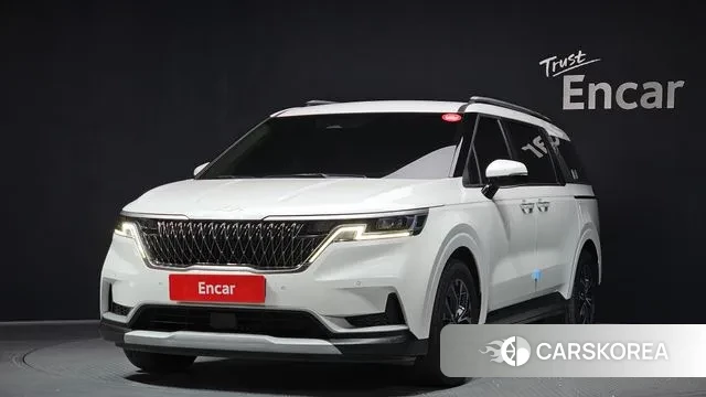 Kia Carnival 4th generation 2021 Белый из Кореи