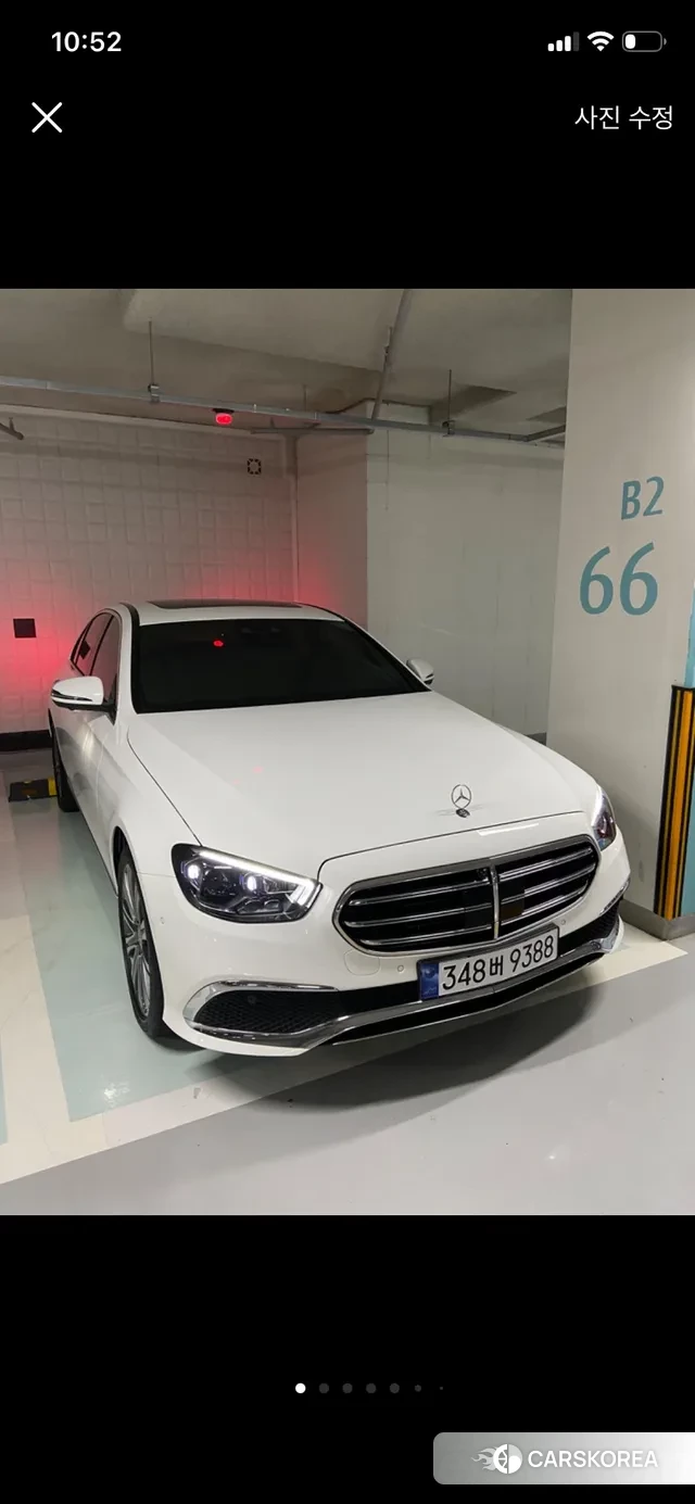 Mercedes-Benz E-Class W213 2023 Белый из Кореи