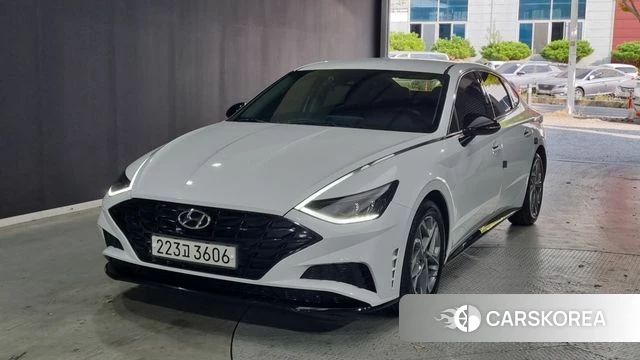 Hyundai Sonata (DN8) 2022 Белый из Кореи