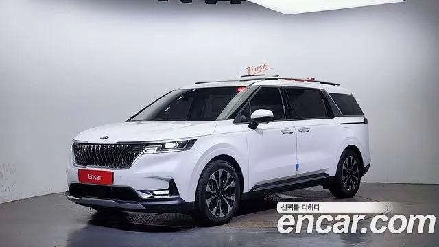 Kia Carnival 4th generation 2020 Белый из Кореи