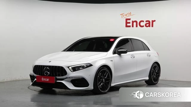Mercedes-Benz A-Class W177 2023 Белый из Кореи