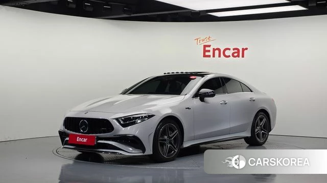 Mercedes-Benz CLS-Class C257 2022 Серебристо-серый из Кореи
