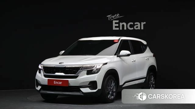 Kia Seltos 2021 Белый из Кореи