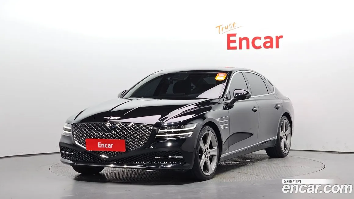 Genesis G80 (RG3) 2020 Черный из Кореи