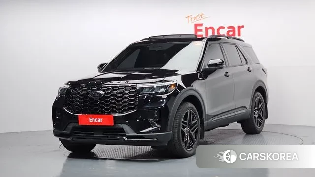 Ford Explorer 6th Generation 2024 Черный из Кореи