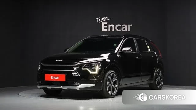 Kia Di Ol Nu Niro 2023 Черный из Кореи
