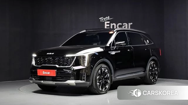 Kia The New Sorento 4th Generation 2024 Черный из Кореи
