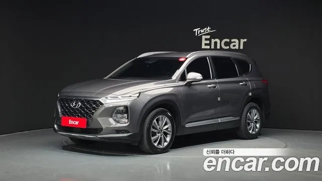 Hyundai Santa Fe TM 2020 Серый из Кореи
