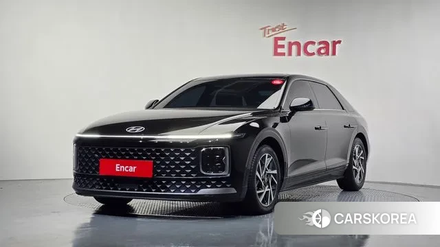 Hyundai Grandeur (GN7) 2023 Черный из Кореи